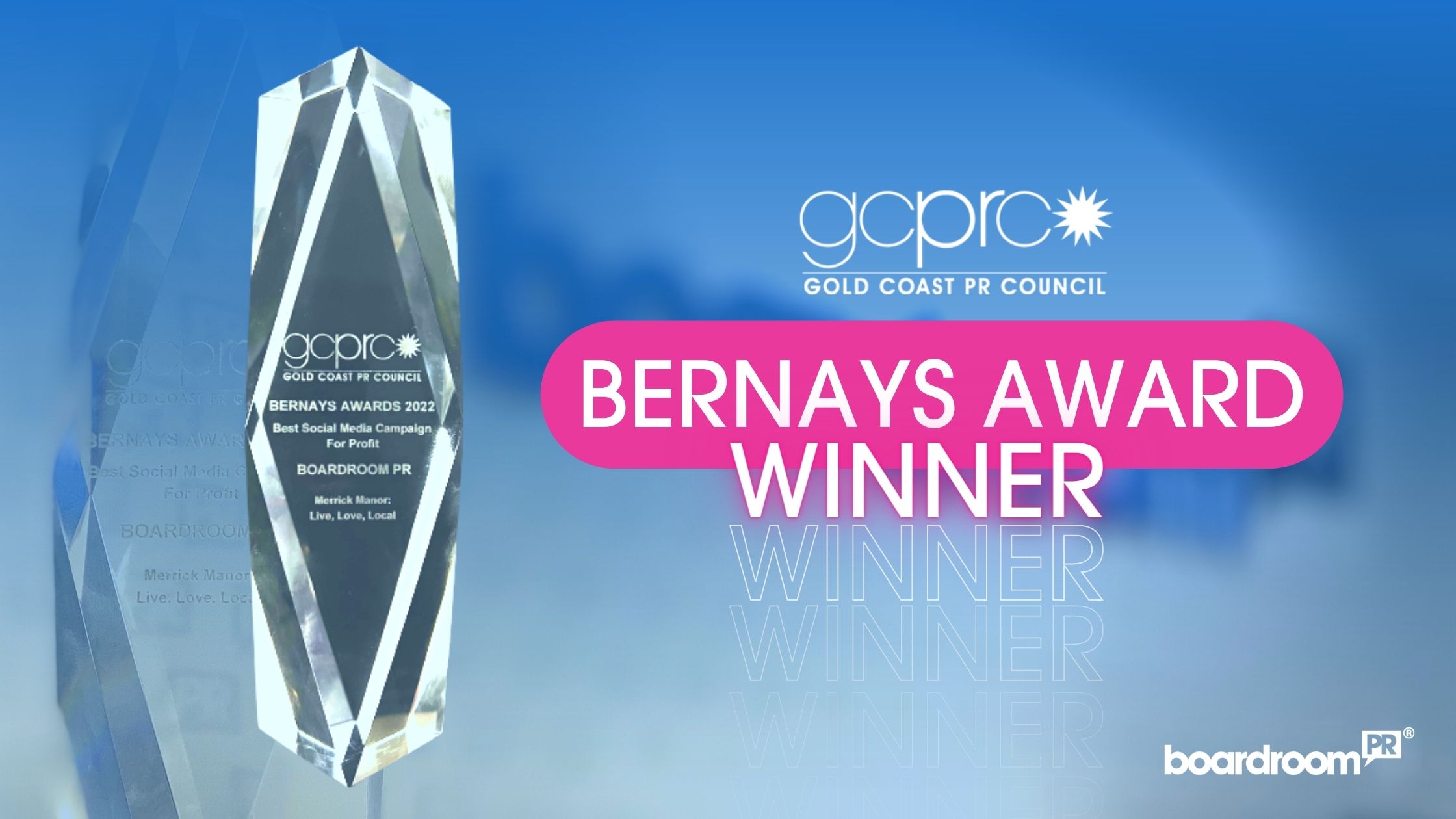 BoardroomPR Wins a 2022 GCPRC Bernays Award for Best Social Media 